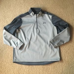 Under Armour Storm 1/4 Zip Pullover Gray - Large
